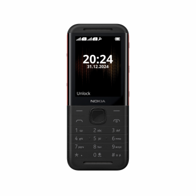 Nokia 5310 Dual SIM, černo-červená (2024)