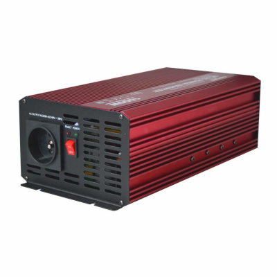 Měnič napětí CARSPA P1000 12V/230V 1000W čistá sinusovka USB