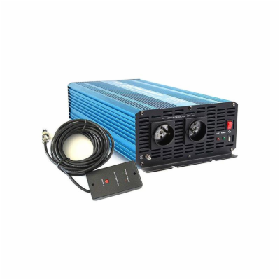 Měnič napětí CARSPA P3000 12V/230V 3000W čistá sinusovka