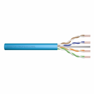 DIGITUS Instalační kabel CAT 6A U-UTP, 500 MHz Eca (EN 50...