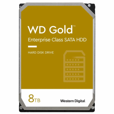 WD GOLD 8TB / WD8005FRYZ / SATA 6Gb/s / Interní / 3,5" / ...