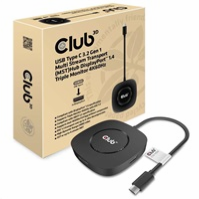 Club3D Video hub MST (Multi Stream Transport) USB-C 3.2 G...