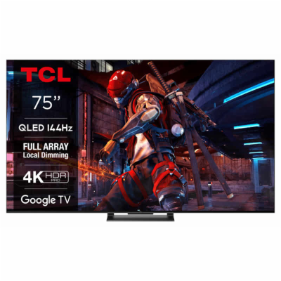 TCL 75C745 SMART TV 75" QLED/4K UHD/Full Array LED/144Hz/...