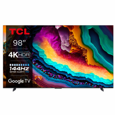 TCL 98P743 SMART TV 98" LED/4K UHD/Direct LED/144Hz/4xHDM...