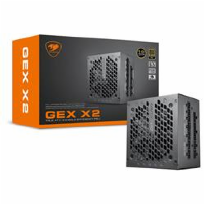 COUGAR PC zdroj GEX X2 1000W 80+ Gold, modulární (PCI-e 5...