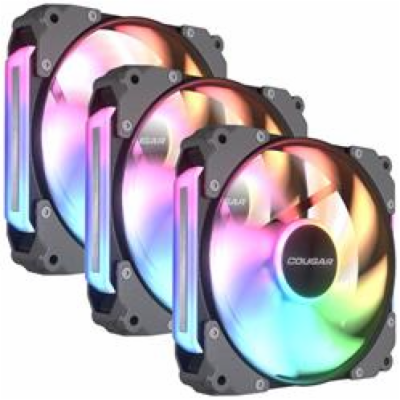 COUGAR ventilátor APOLAR 120 ARGB (3 pack) 120mm hydro dy...