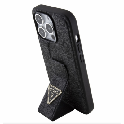 Guess PU Grip Stand 4G Strass Triangle Metal Logo Zadní K...