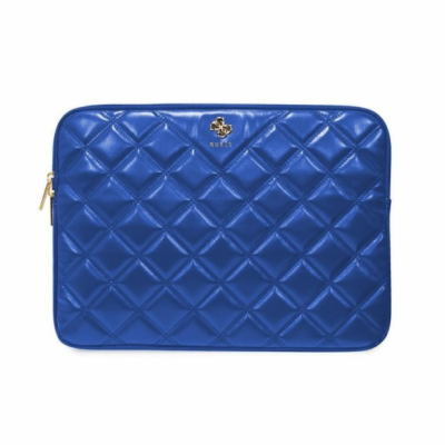 Guess Quilted 4G Computer Sleeve 14" Blue Elegantní ochra...