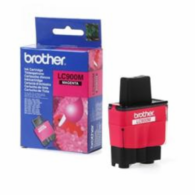 Brother LC-900M, cartridge purpurová (400 str.) 