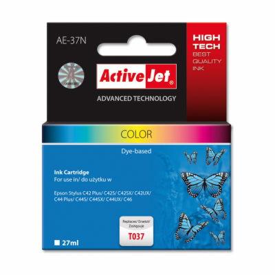 ActiveJet Ink cartridge Eps T037 C42SX/UX Col - 25, 5 ml ...