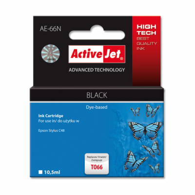 ActiveJet Ink cartridge Eps T066 C48 Bk - 10,5 ml     AE-66