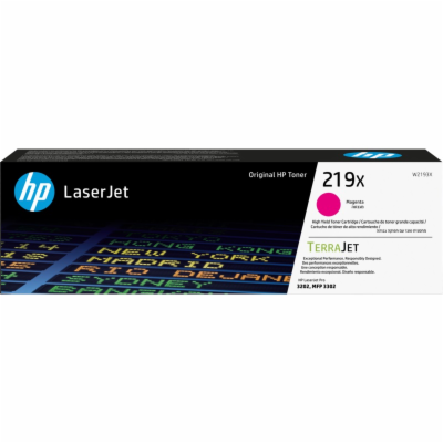 HP toner 219X/High Yield Magenta/2500 stran