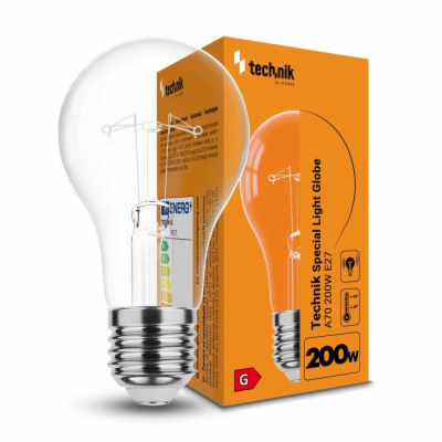 Žárovka Technik 200W E27 240V A70 (pouze průmysl)