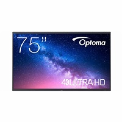 Optoma 5753RK IFPD 75" - interaktivní dotykový, 4K UHD, m...