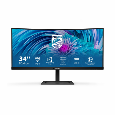 Philips LCD 346E2CUAE 34" zakřivený VA/3440x1440@100Hz/1m...