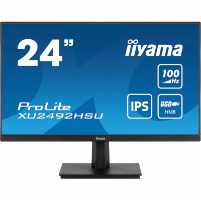 iiyama ProLite/XU2492HSU-B6/23,8"/IPS/FHD/100Hz/0,4ms/Bla...