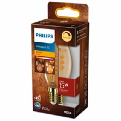 PHILIPS žárovka LED classic 15W B35 E14 GOLD SP D RFSRT4