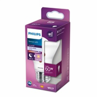 PHILIPS žárovka LED D2D 60W A60 E27 CW FR ND SRT4