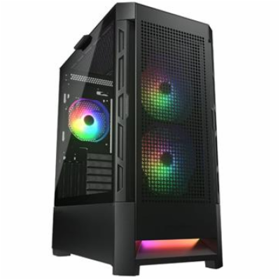 COUGAR PC skříň DUOFACE Pro Black Mid Tower Airflow Front...