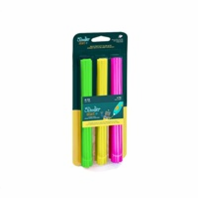 3Doodler náplň ECO-PCL pro 3D pero Start+ 75ks - Neon (ze...