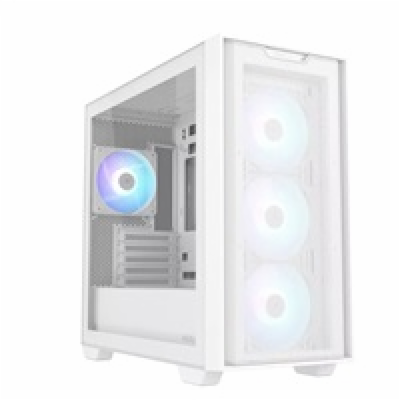 ASUS case A21 PLUS, Mini Tower, průhledná bočnice, 4x 120...