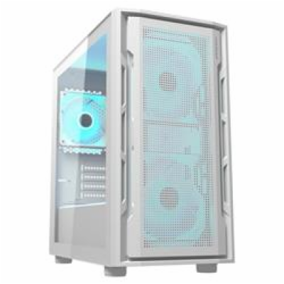 COUGAR PC skříň UNIFACE RGB White Mini Tower Mesh Front P...