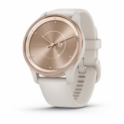 Garmin vivomove Trend, Nerezová luneta Peach Gold, pouzdr...