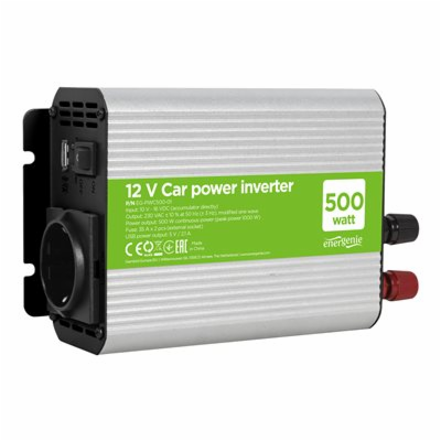 GEMBIRD EG-PWC500-01 12 V Car power inverter 500 W