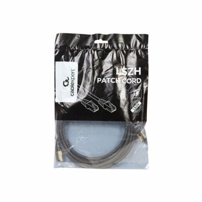 GEMBIRD PP8-LSZHCU-BK-0.5M S/FTP Cat. 8 LSZH patch cord b...