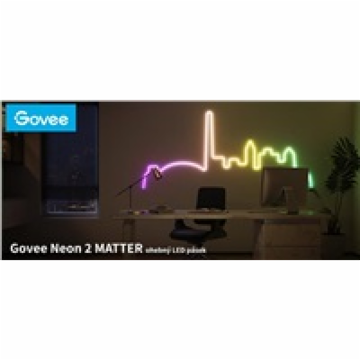 Govee Neon MATTER LED rohová lišta 5m - RGBIC