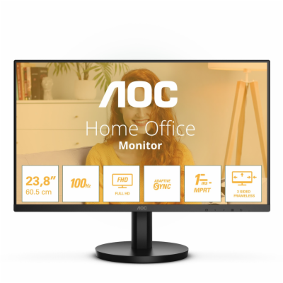 AOC MT VA LCD WLED 23,8" 24B3HMA2 - VA panel, 100Hz, 1920...