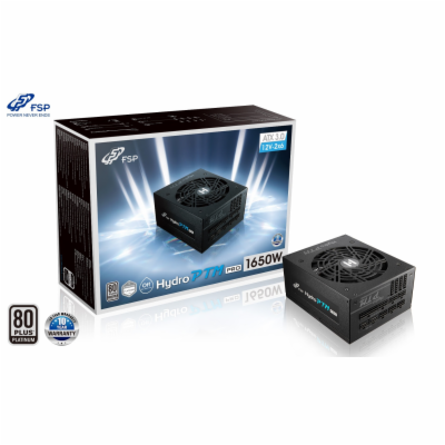 FSP HYDRO PTM PRO 1650/1650W/ATX 3.0/80PLUS Platinum/Modu...