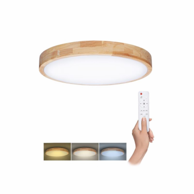 Svítidlo stropní SOLIGHT WO8010 Solid Oak 60W