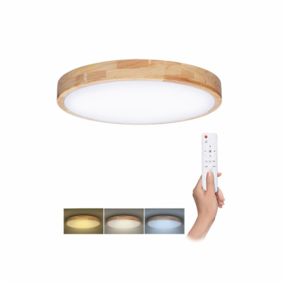 Solight LED osvětlení s dálkovým ovladačem Solid Oak, 48W...