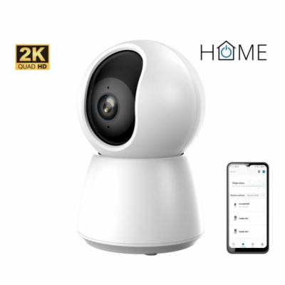 iGET HOME Camera CS4 White - WiFi 2K IP kamera, noční vid...