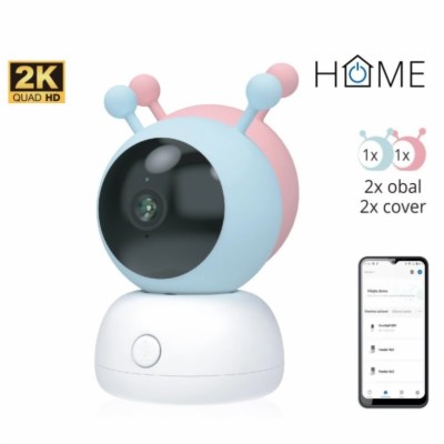 iGET HOME Camera CS2 Baby - WiFi 2K IP kamera a chůvička,...