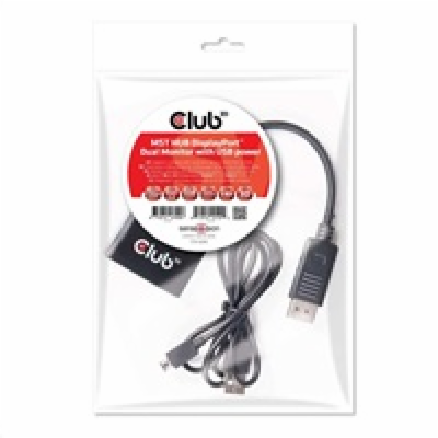 Club3D Video hub MST (Multi Stream Transport) DisplayPort...