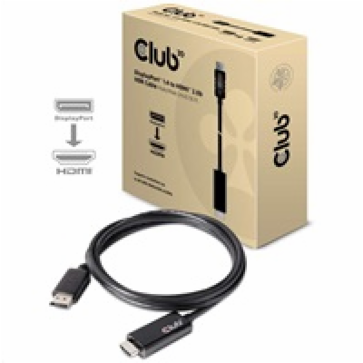 Club3D Adaptér aktivní DisplayPort 1.4 na HDMI 2.0b HDR (...