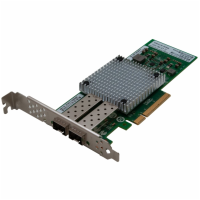 XtendLan PCI-E síťová karta, 2x 10Gbps SFP+, Intel 82599E...