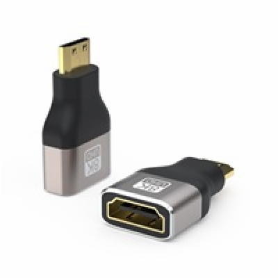 PREMIUMCORD Adapter 8K HDMI Typ A - mini HDMI Typ C, kovo...