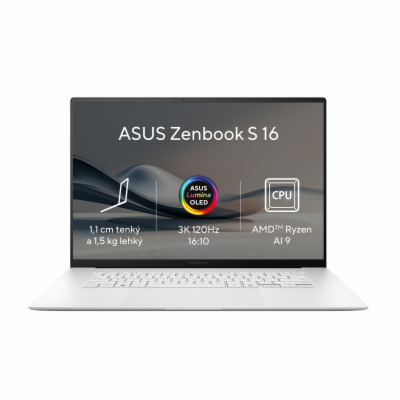 ASUS Zenbook S 16 OLED/UM5606WA/AI9-HX370/16"/2880x1800/T...