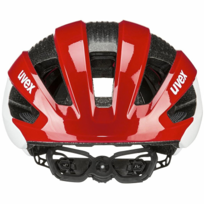 UVEX HELMA RISE CC, RED - WHITE MAT vel.56-60 cm