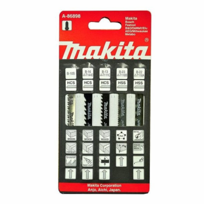 Makita A-86898 pilový list sada č.B-13,16,22,23,105 5ks