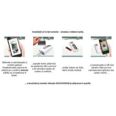 TFA bezdrátový monitor klimatu 31.4008.02 WEATHERHUB - st...