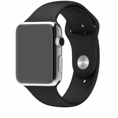 Tactical silikonový řemínek pro Apple Watch 4 44mm Black ...