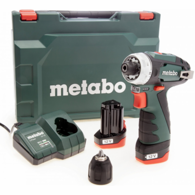 Metabo Akumulátorový šroubovák PowerMaxx BS Basic 2x2Ah