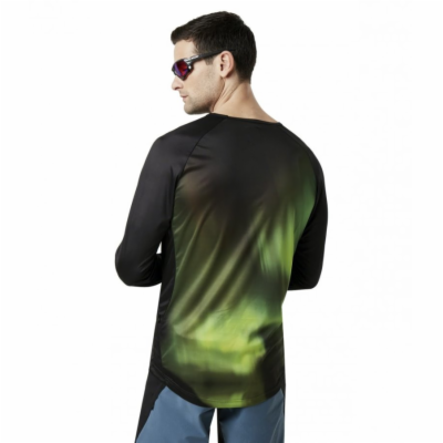 OAKLEY MTB LS TECH TEE AURORA BOREALIS, vel.XXL - MTB dres 