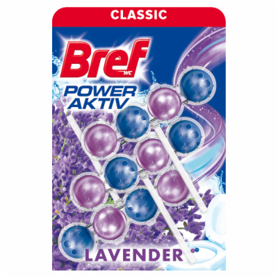 Bref WC blok Power Active Lavender 3x50g