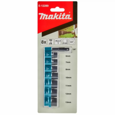 Makita E-12289 sada ořechů 8 ks