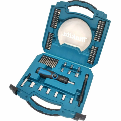 Makita D-42020 sada bitů a 1/4" hlavic se šroubovákem, 65...